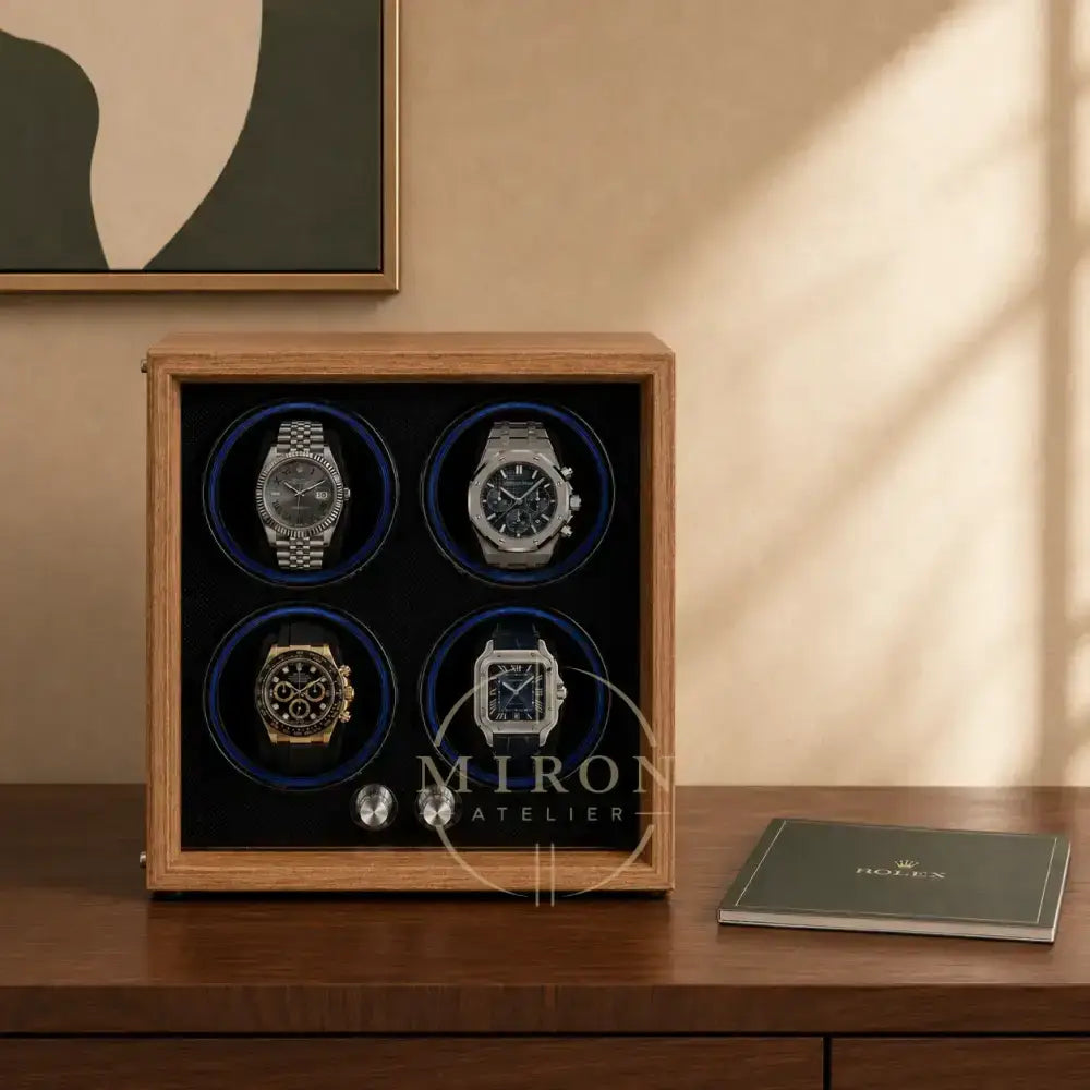 4 slots Watch Winder - Miron Atelier