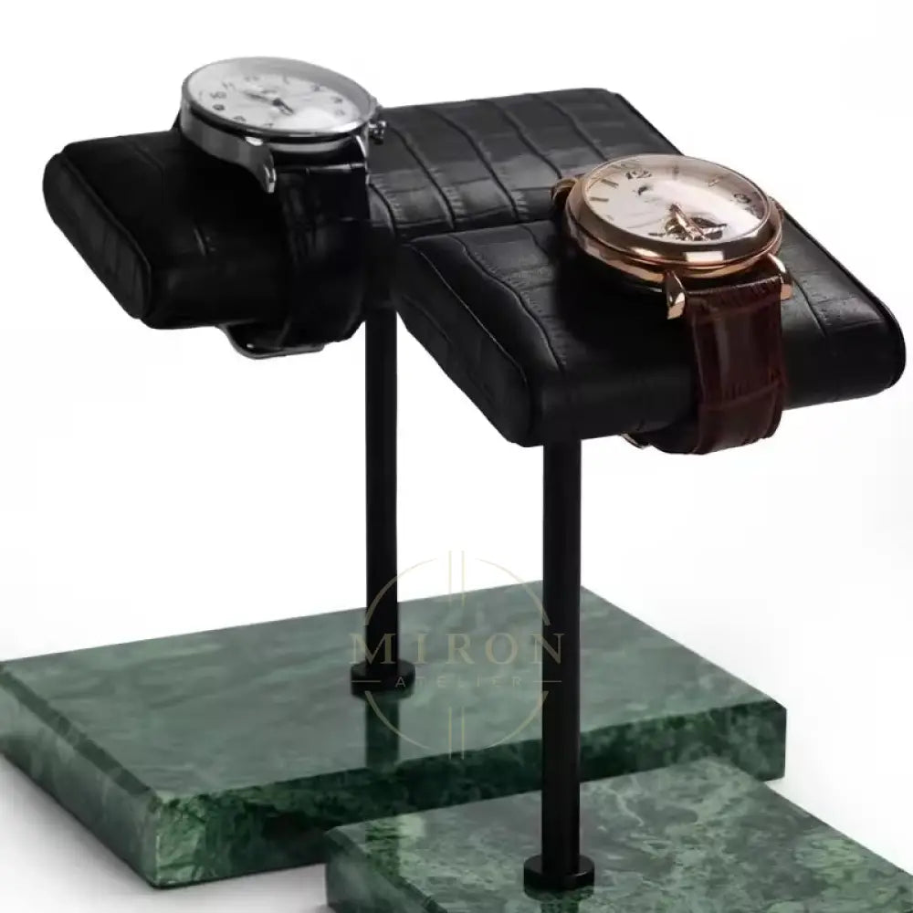 Duo Marble Watch Stand - Jade - Watch Stand