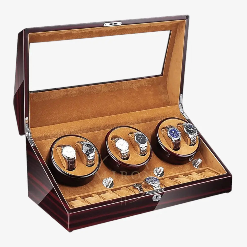 6-Watch Winder - Constellation - Brown - Watch Winder
