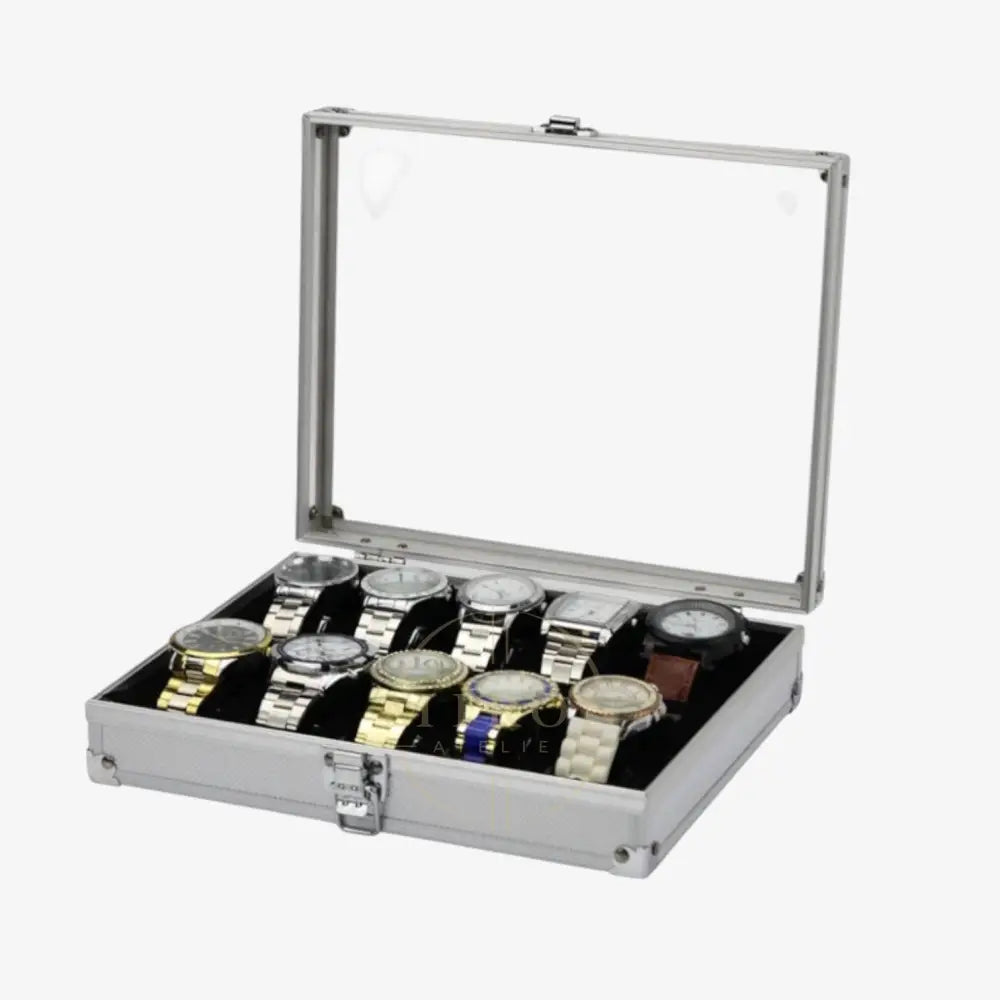 Watch Box - Acier - 10 watches - Watch Box