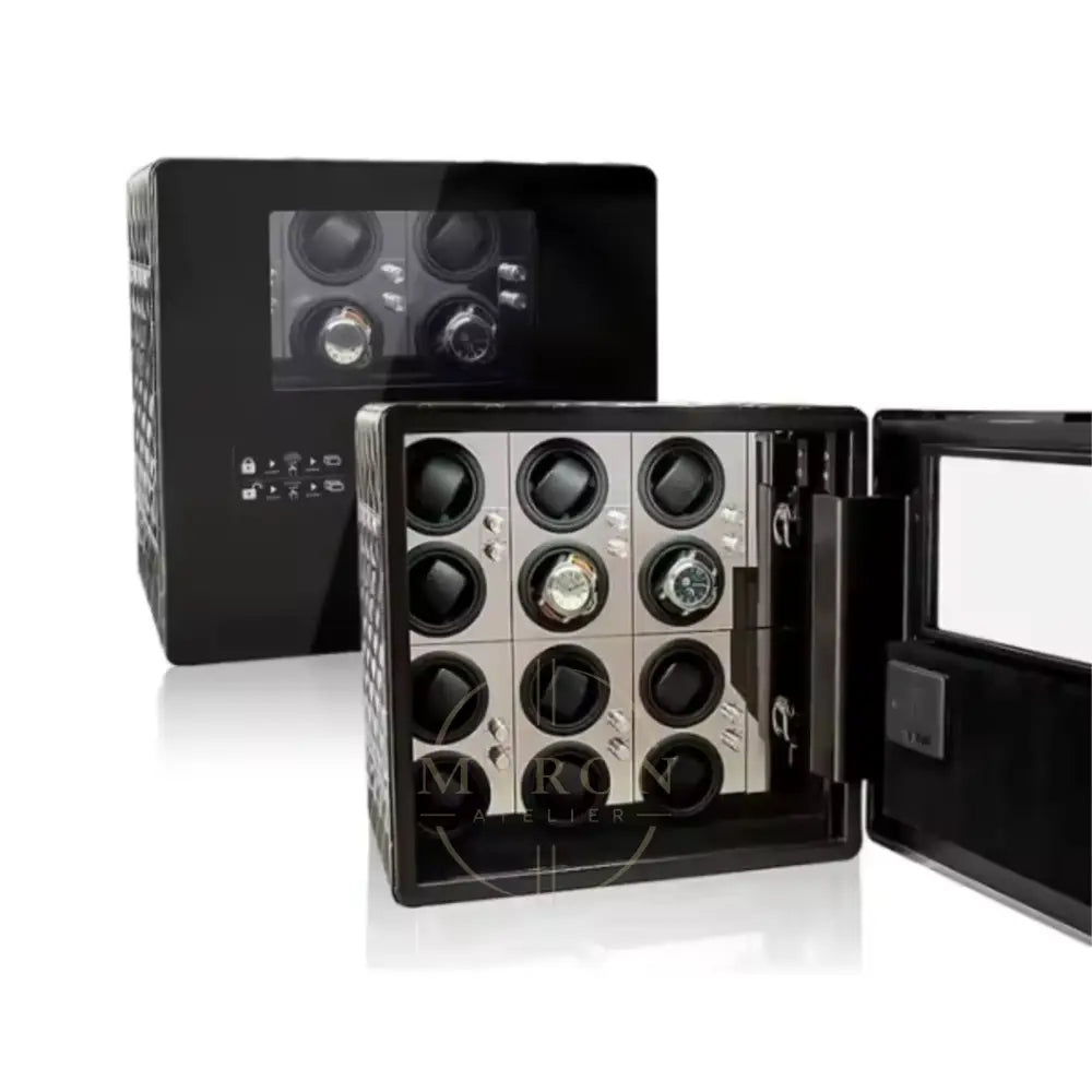 Watch Winder Safe - Vendôme - 12 Slot-Mirror - Watch Winder
