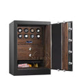 Watch Winder Safe - Suprême - Walnut Grain / Essential (8 Watches) - Watch Winder