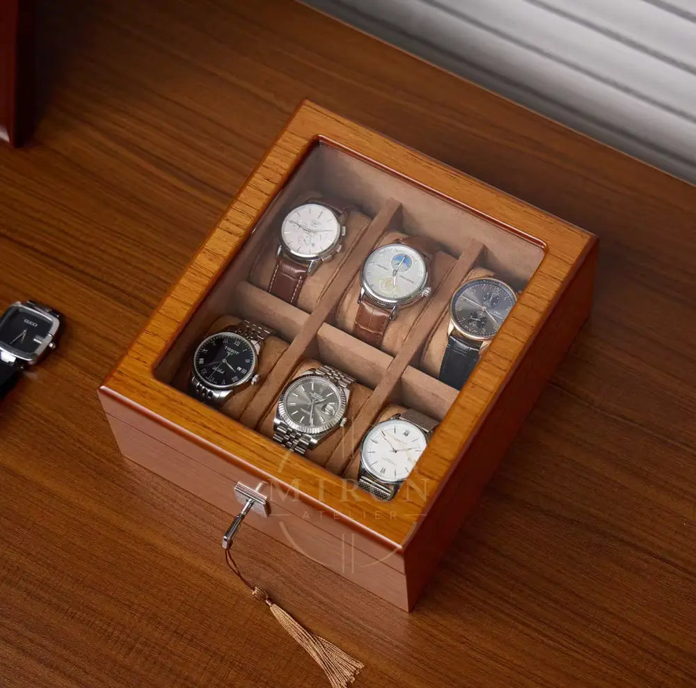 Watch Box - Savane - 6 watches - Watch Box