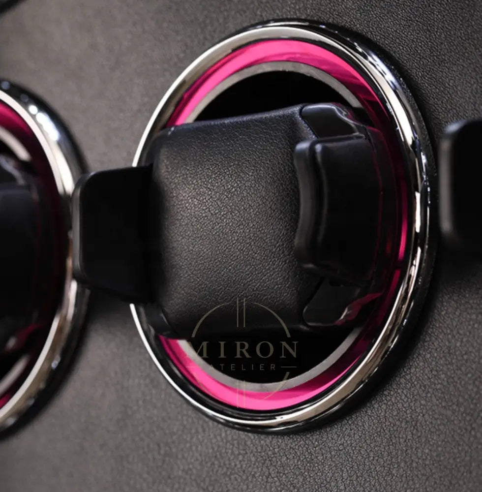 Close-up of a watch winder