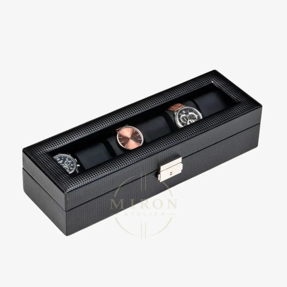 Watch Box - Carbone - 6 watches - Watch Box