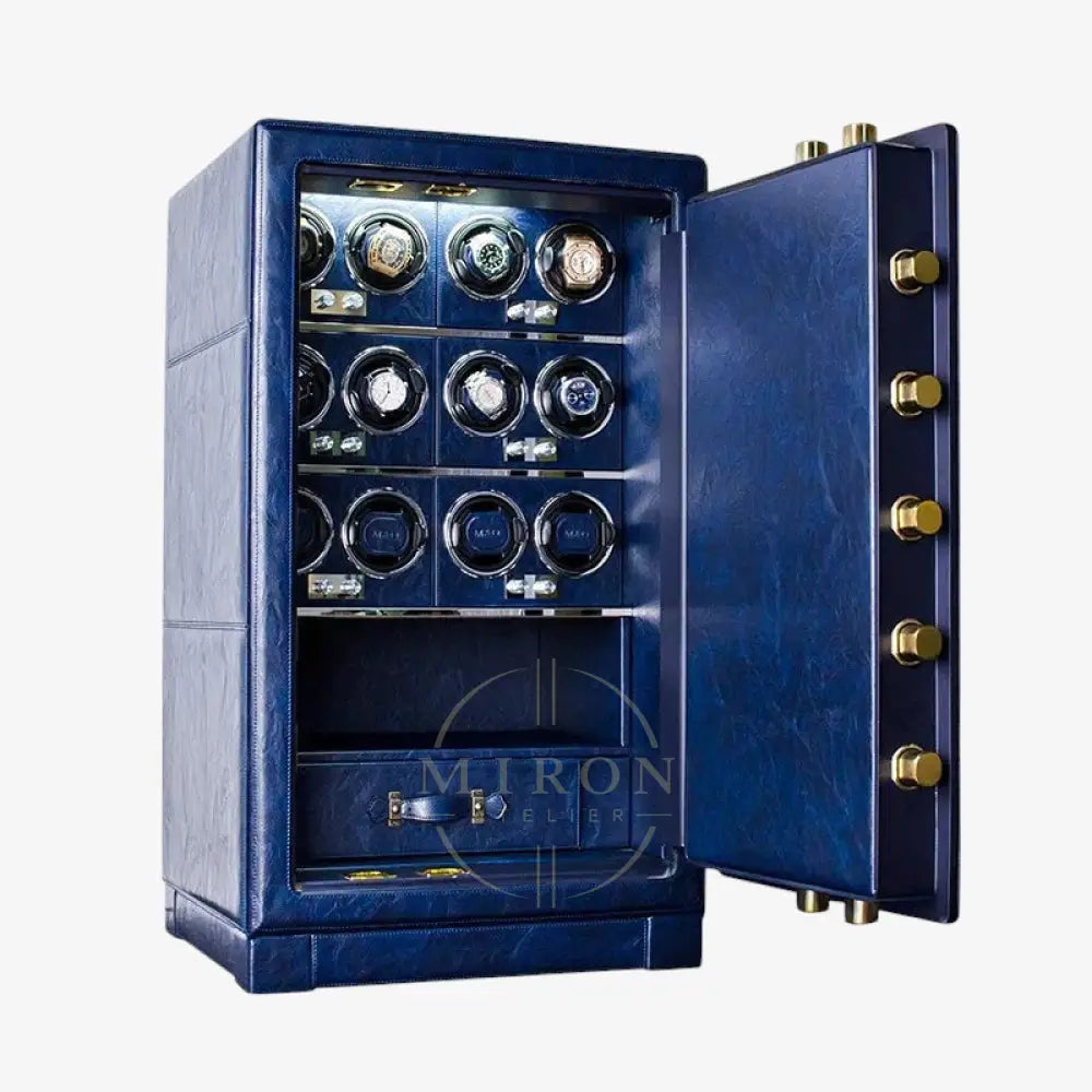Watch Winder Cabinet - Manufacture 12 - Blue - Watch Winder