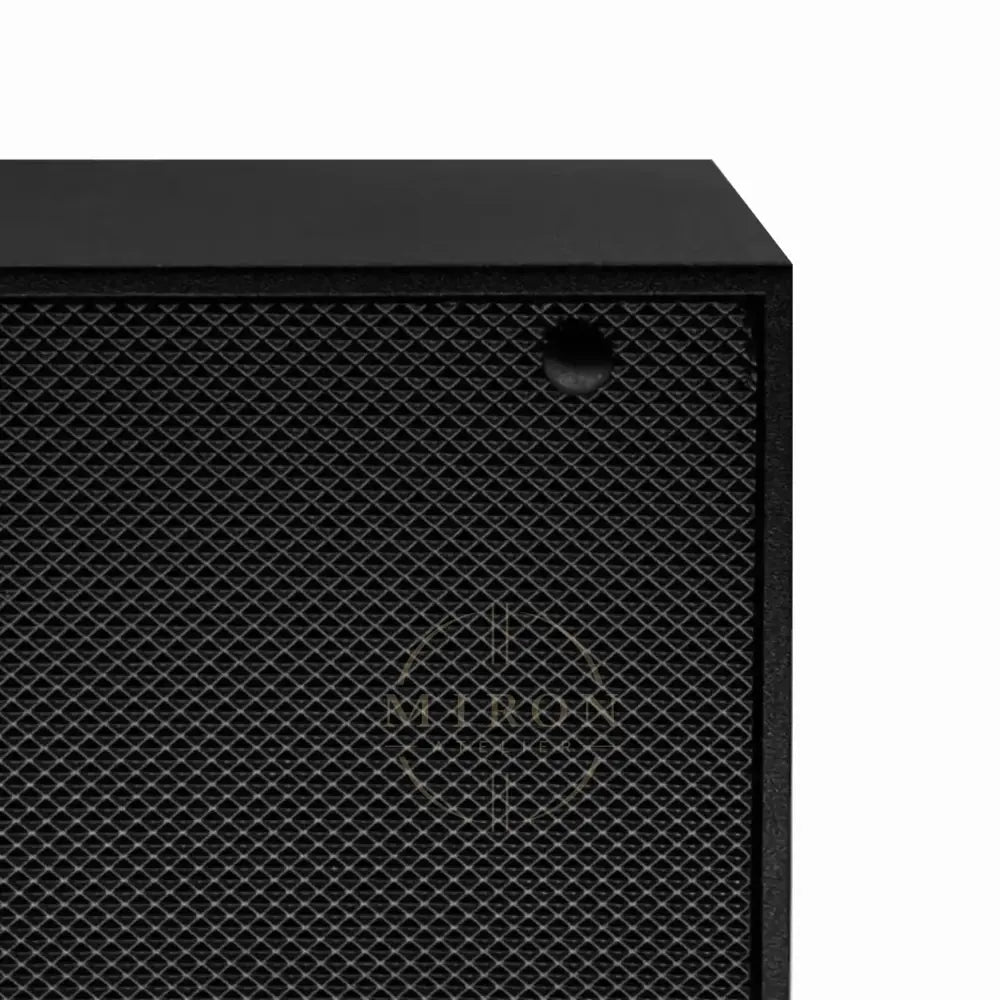 Black corner of a black watch winder