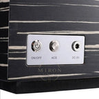 Close-up on and off button watch winder