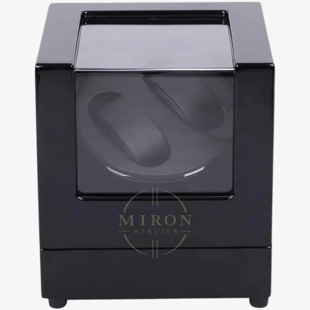 Double Black Watch Winder closed