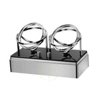 Duo Orbital Watch Winder Silver