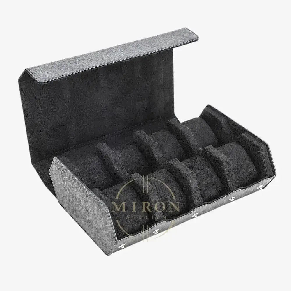Watch Case - Hexagone 6 - Black - Watch Case