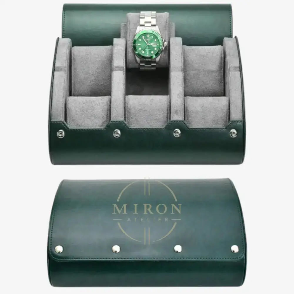 Green Watch Roll for Travel