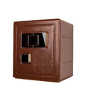 Brown Watch Winder Safe Closed