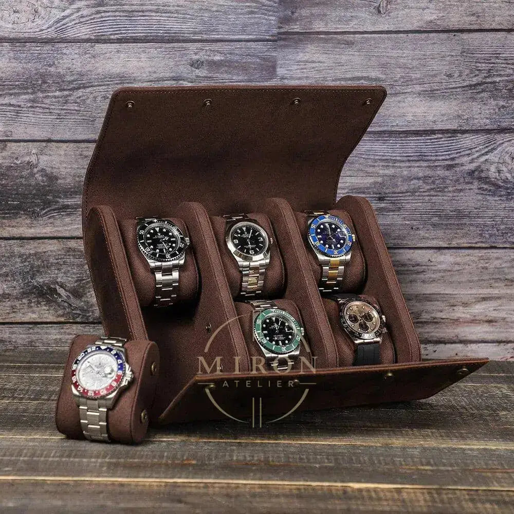 Watch Roll - Voyage Vintage - 6 watches - Watch Roll