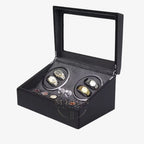 watch winder full of luxury watches